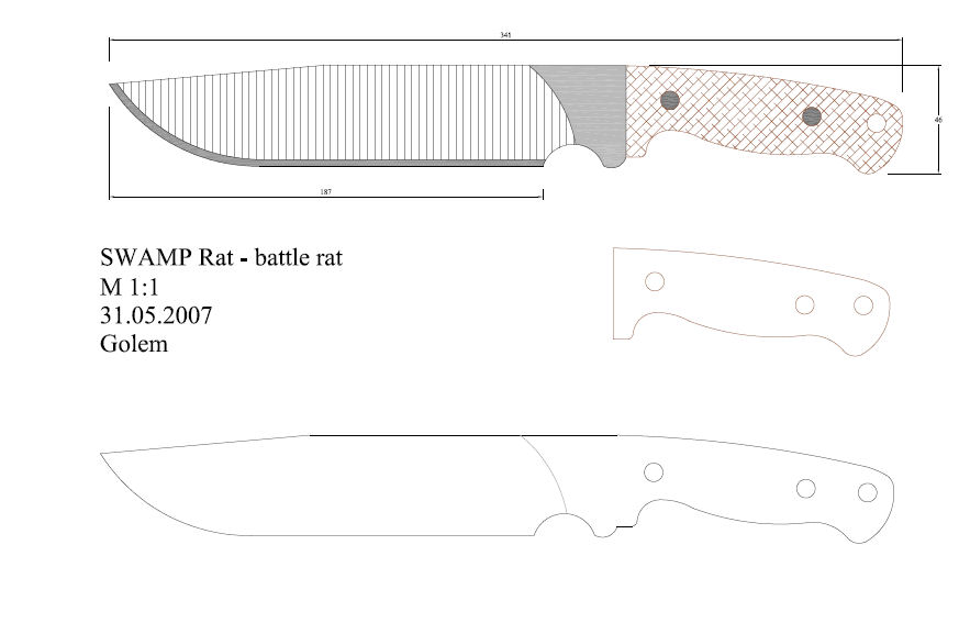 水果刀具CAD图纸模型DIY激光线切割钳工手工机械制作艺术品